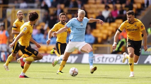The Citizens sẽ đối mặt với bầy sói Wolves (Ảnh: Sky Sport)