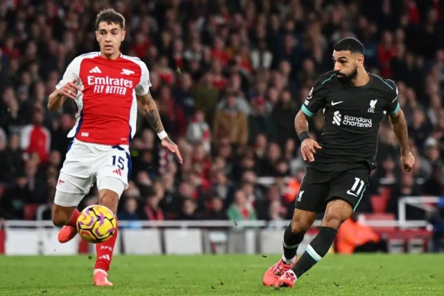 Salah vắng mặt đúng giai đoạn căng thẳng nhất của mùa giải (Ảnh: GOAL).