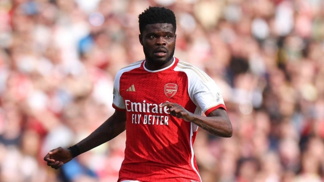 Partey là người không thể thiếu trong hàng tiền vệ của Arsenal. Ảnh: SportsWorldGhana