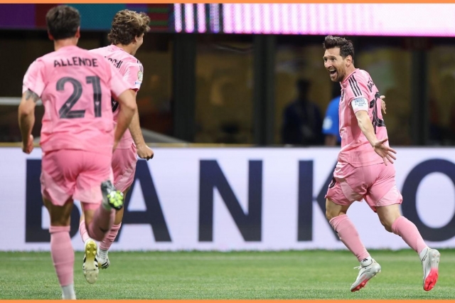 Messi tiếp tục hóa siêu nhân gồng gánh Inter Miami vượt chông gai (Ảnh: Reuters)