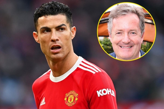 Piers Morgan xem Ronaldo là hình mẫu cho việc không ngại những thử thách (Ảnh: talkSPORT).