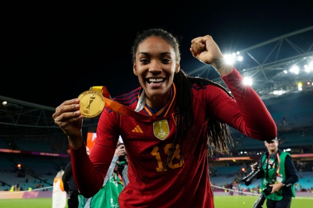 Paralluelo góp mặt trong cả 7 trận đấu của chiến dịch giành chức vô địch World Cup của Tây Ban Nha (Ảnh: talkSPORT).