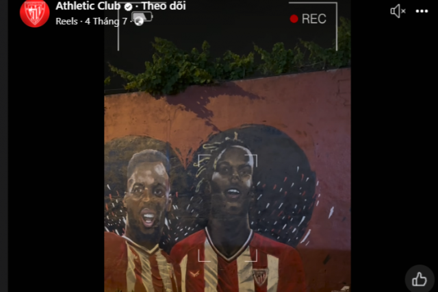Bilbao đã chính thức lên tiếng xác nhận về tương lai về tương lai của Nico Williams
