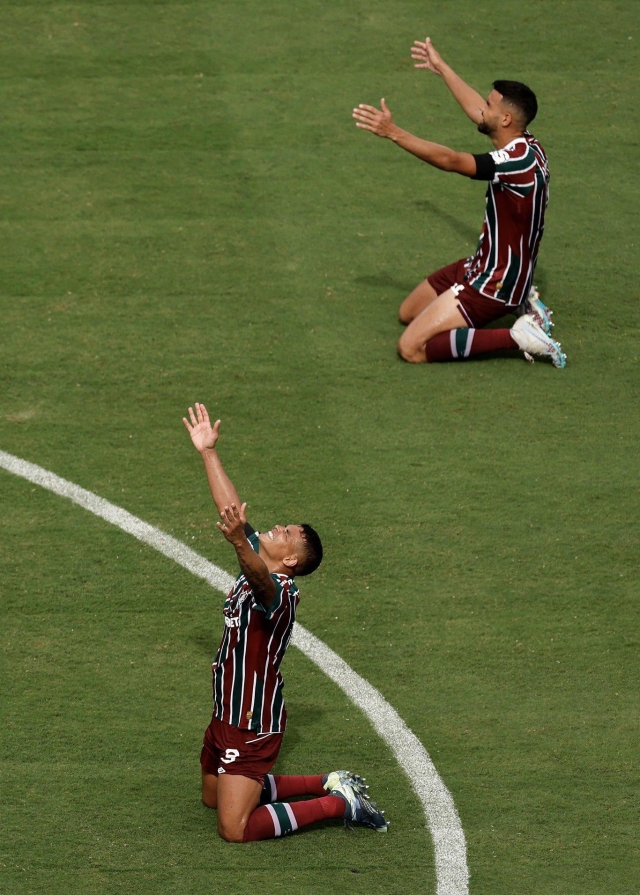 Fluminense của Thiago Silva chính là ngựa ô của giải đấu năm nay (nguồn ảnh: Thiago Silva)