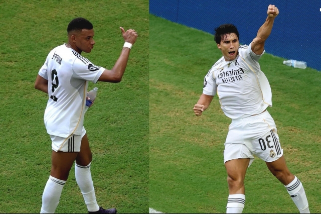 Hai tiền đạo chất lượng mà Real Madrid đang sở hữu (Ảnh: Touchline)