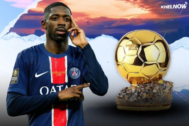 Dembele là ứng cử viên sáng giá trong cuộc đua Quả bóng vàng 2025 (Ảnh: Khel Now).