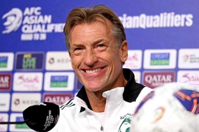 Ả Rập Xê Út cũng đã tái bổ nhiệm HLV Herve Renard (Ảnh: ESPN)