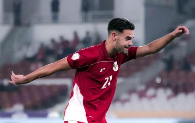 Jens Raven vừa có trận ra mắt U23 Indonexia cực cháy (Ảnh: Bola)