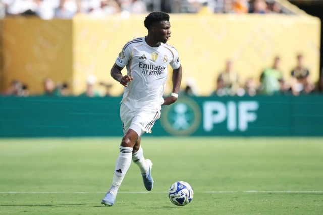 Tchouameni thi đấu nổi bật tại Club World Cup (Ảnh: Madrid Universal).