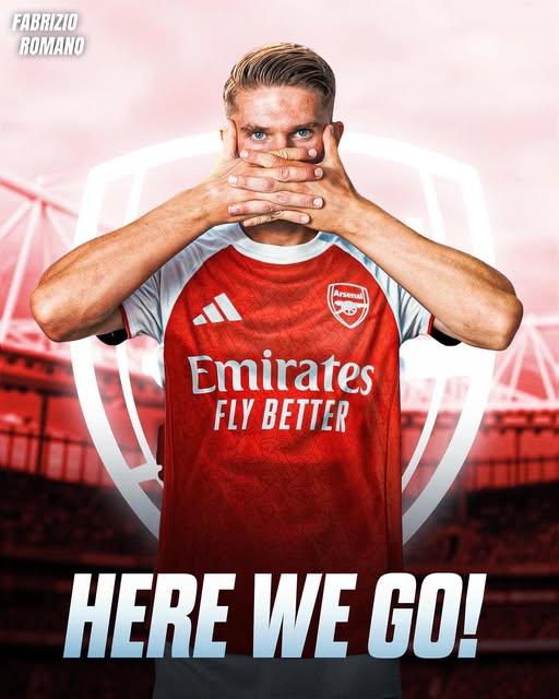 Viktor Gyokeres sẽ gia nhập Arsenal (Ảnh: Fabrizio Romano).