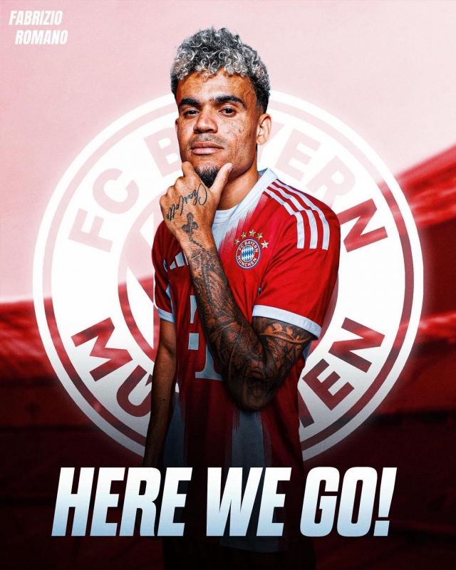 Luis Diaz sẽ gia nhập Bayern Munich (Ảnh: Fabrizio Romano).
