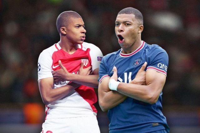 Ở Monaco và PSG, Mbappe luôn ghi bàn nhiều hơn ở mùa thứ hai (Ảnh: Eurosport).
