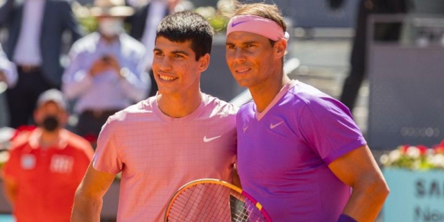 Alcaraz chính là tay vợt trẻ thứ hai trong lịch sử đạt 100 tuần ở Top 2, chỉ sau đàn anh Rafael Nadal.