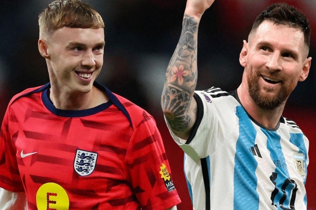 Palmer cân bằng kỷ lục mà Messi từng lập ở trận chung kết World Cup 2022 (Ảnh: beIN SPORTS).