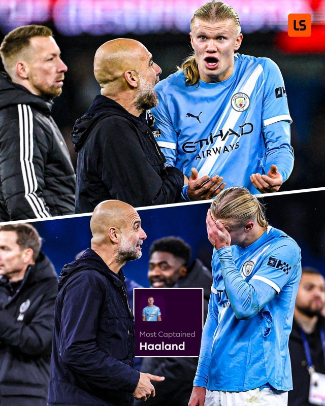 Pep Guardiola lên tiếng sau khoảnh khắc 'khẩu chiến' với Haaland