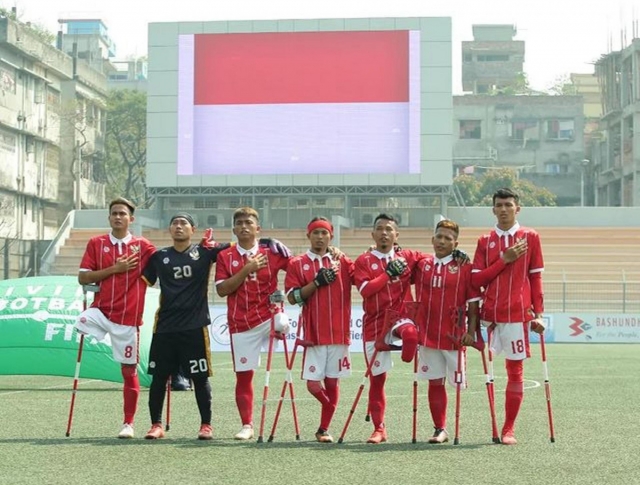 ‘Đội bóng 1 chân’ Indonesia đánh bại ĐT Đức tại giải vô địch thế giới 199147