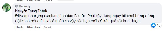 Chê Pau FC 'đá tệ' như MU, CĐV Việt Nam góp ý chiến thuật 175362