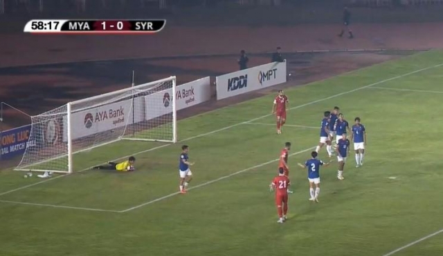 Trực tiếp Myanmar 1-0 Syria: Tìm kiếm bàn gỡ 426583