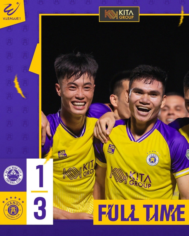 Đánh bại TP.HCM, Hà Nội FC trở lại đường đua vô địch 436563