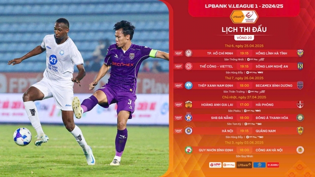Phán quyết về VAR ở vòng 20 V-League 2024/25 625320