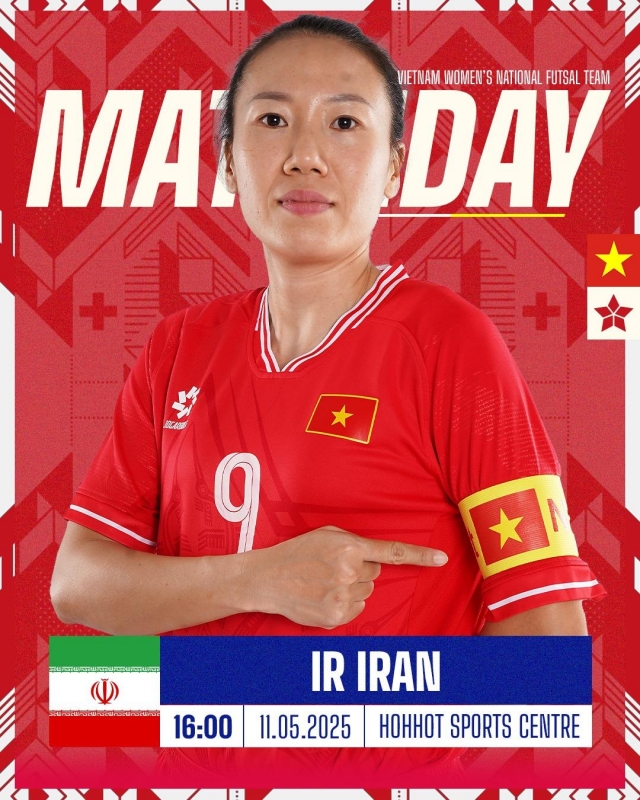 Trực tiếp futsal nữ Việt Nam vs Iran, 16h00 hôm nay 11/5 633055