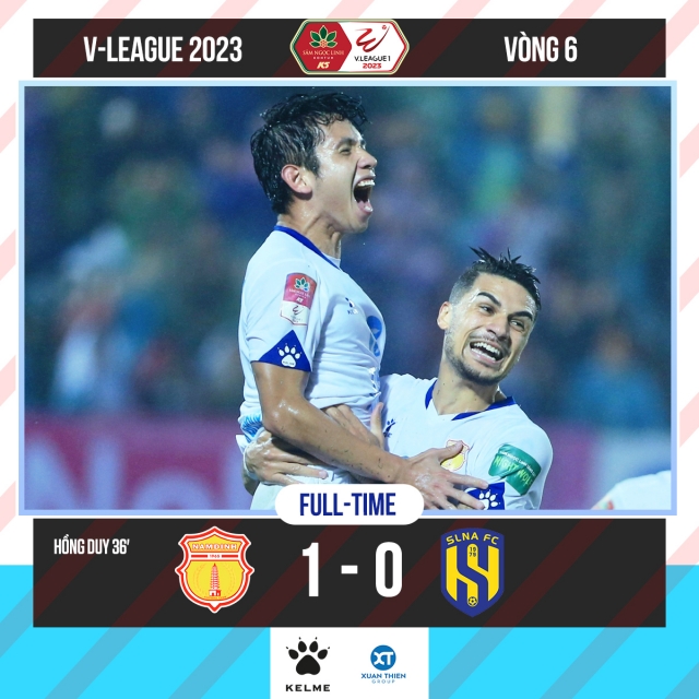 Cựu sao HAGL tỏa sáng, Nam Định vươn lên dẫn đầu BXH V-League 268019