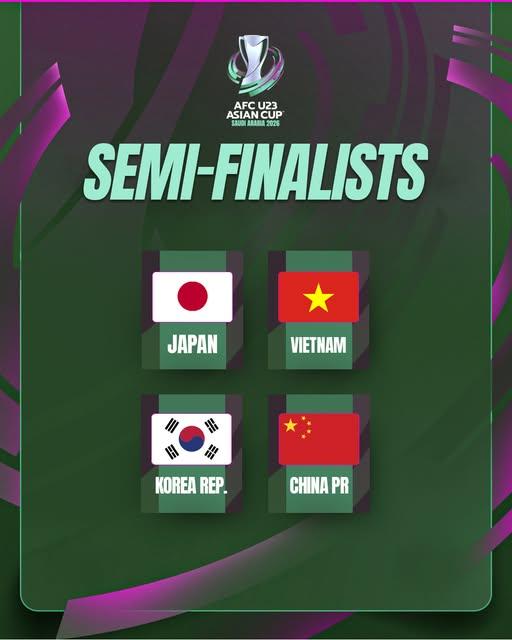 CĐV Việt Nam chỉ thẳng kết quả trận bán kết U23 Việt Nam vs U23 Trung Quốc