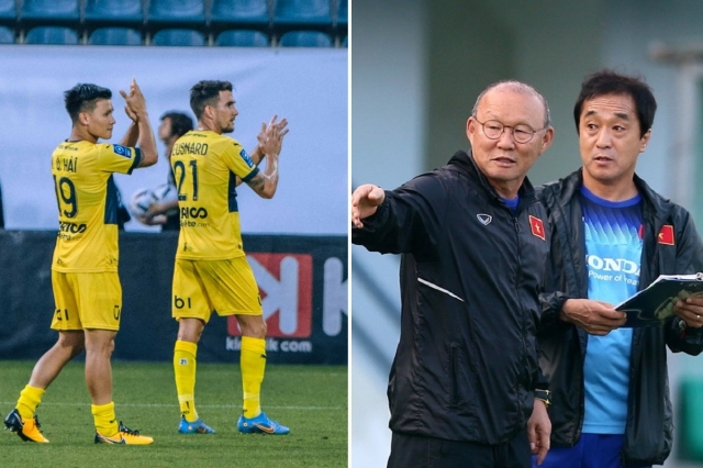Thầy Park tiết lộ bất ngờ về hợp đồng của Pau FC với Quang Hải chuyện thi đấu AFF Cup 188897