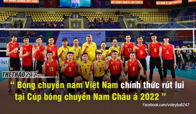 Việt Nam 'không đủ điều kiện' dự Cúp bóng chuyền nam Châu Á 2022 165857