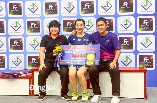 Nguyễn Thùy Linh vô địch giải cầu lông Vietnam International Series 2022 215032