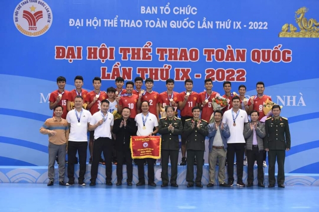 Hạ gục Khánh Hòa, bóng chuyền nam Quân đội vô địch Đại hội TDTT 232889