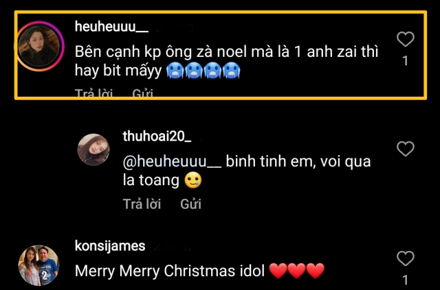 Hoa khôi bóng chuyền Thu Hoài nắm tay 'bạn trai đặc biệt' mừng lễ giáng sinh 233941