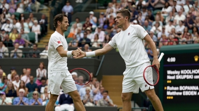 Xác định 2 cặp đấu vào chung kết đôi nam giải quần vợt Wimbledon 2023 302828
