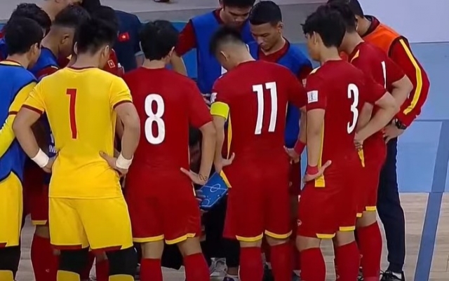 Trực tiếp futsal Việt Nam 1-1 Myanmar: Kịch tính 124299