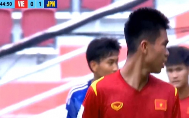 Trực tiếp U17 Việt Nam 0-1 U17 Nhật Bản: Bàn thua sớm 294320