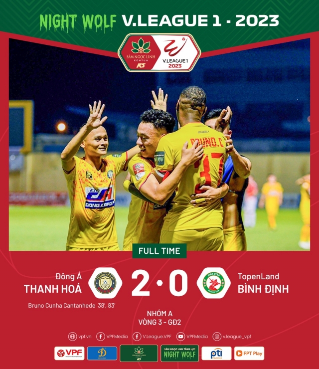 Trực tiếp Thanh Hóa 2-0 Bình Định: Niềm vui cho chủ nhà 308296