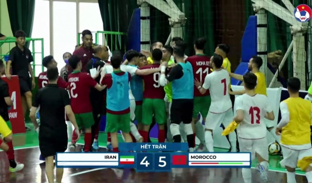 Trực tiếp Futsal Iran 4-5 Futsal Ma Rốc: Bùng nổ cảm xúc 431563