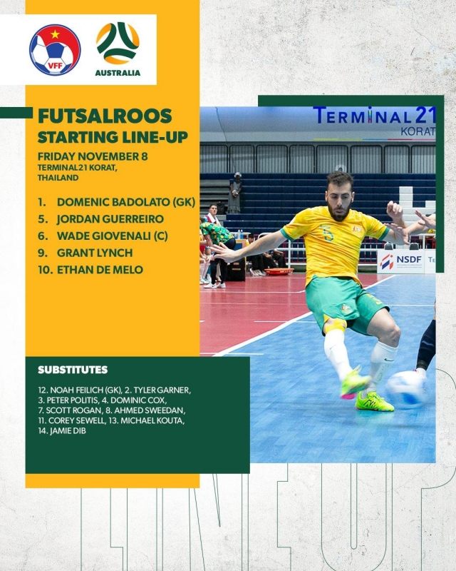 Trực tiếp futsal Việt Nam vs Australia, 15h00 hôm nay 8/11 553861