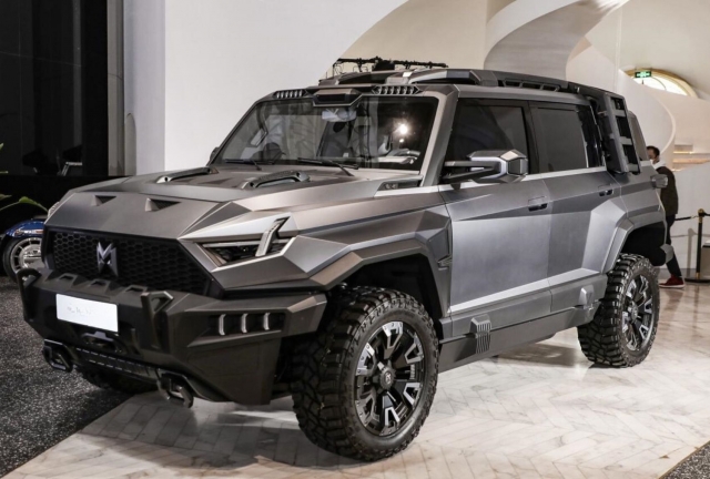 SUV được mệnh danh ‘quái vật offroad' ra mắt: Thiết kế cực hầm hố, mạnh hơn 1.000 mã lực 318252