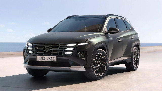 Hyundai Tucson 2024 lộ diện: ‘Đại tu’ về nội thất, thay màn hình và vô lăng mới 359771