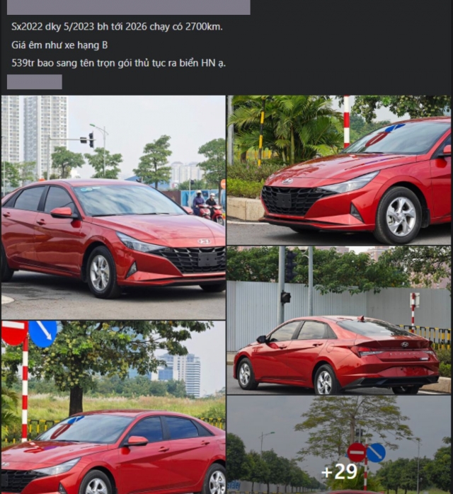 Ngỡ ngàng giá chào bán của Hyundai Elantra ‘siêu lướt’ mới lăn bánh chưa đầy 3.000 km 361061