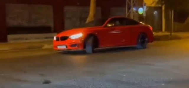 TP.HCM: Tài xế xe BMW thể hiện khả năng drift gây huyên náo quận 1 453112