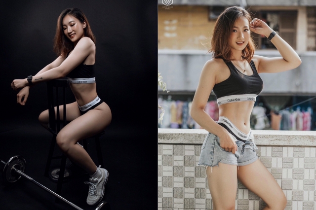 Giảm 12cm vòng eo, cô nàng 10X lột xác thành nữ thần thể hình với “vòng eo con kiến” 35985