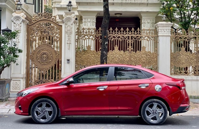Bất ngờ giá chào bán của Hyundai Accent chạy lướt sau 2 năm lăn bánh 355151