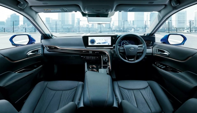 Toyota Mirai 2024 chạy pin nhiên liệu hydro được nâng cấp nội thất và bổ sung công nghệ mới 365969