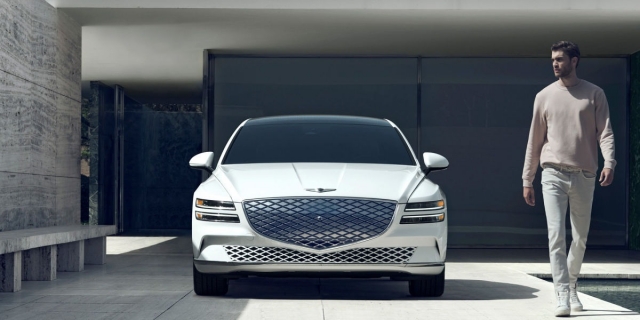 Xe điện hạng sang Genesis G80 lần đầu diện kiến người dùng Việt 385295
