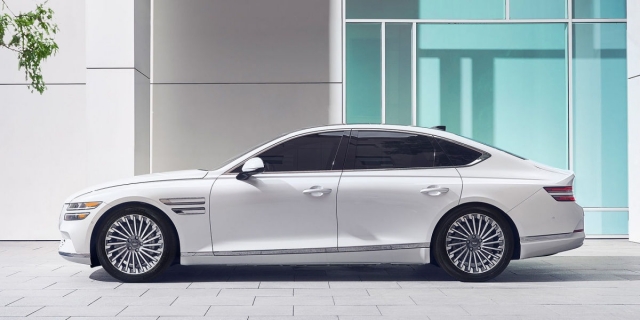 Xe điện hạng sang Genesis G80 lần đầu diện kiến người dùng Việt 385299