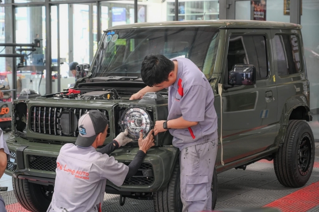 Suzuki Jimny tại Việt Nam được độ lại theo phong cách G 63 Brabus: Thay hàng chục chi tiêt 413813