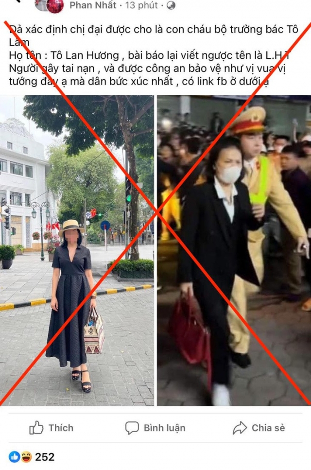 Hà Nội: Công an xác minh đối tượng lan truyền thông tin sai lệch về nữ tài xế vi phạm nồng độ cồn 419175