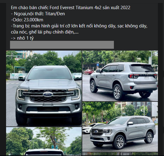 ford everest 2022